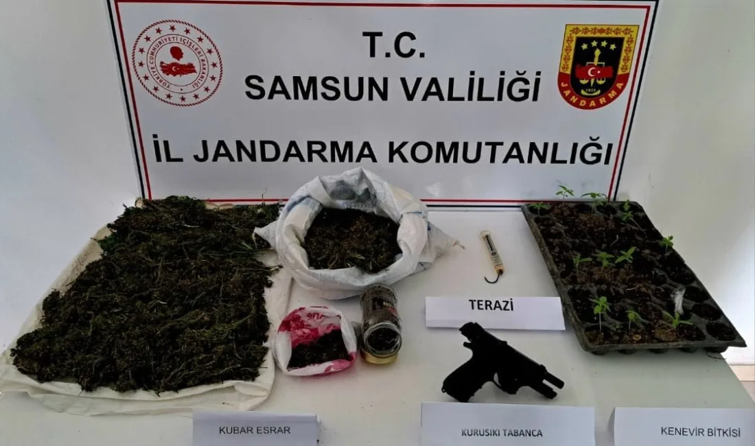 SAMSUN'DA JANDARMA EKİPLERİ TARAFINDAN