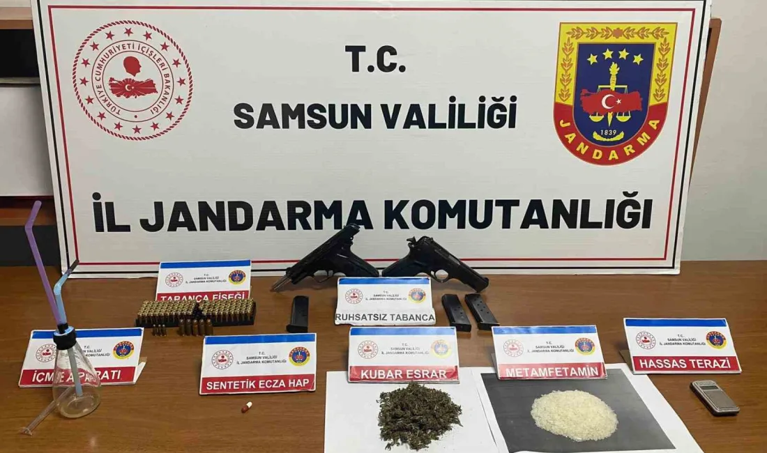 SAMSUN'DA JANDARMA EKİPLERİ TARAFINDAN