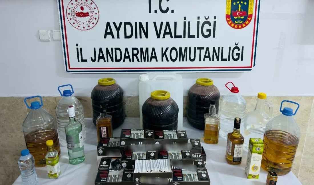 AYDIN’IN NAZİLLİ İLÇESİNDE KAÇAK