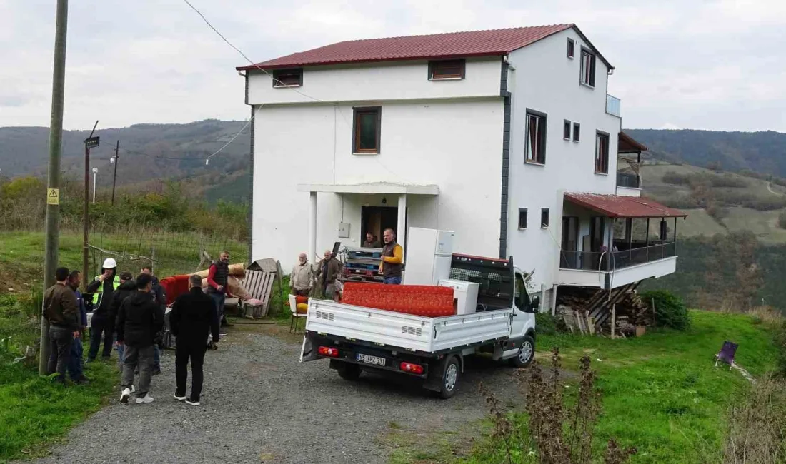 SAMSUN’UN İLKADIM İLÇESİNDE YIKIM