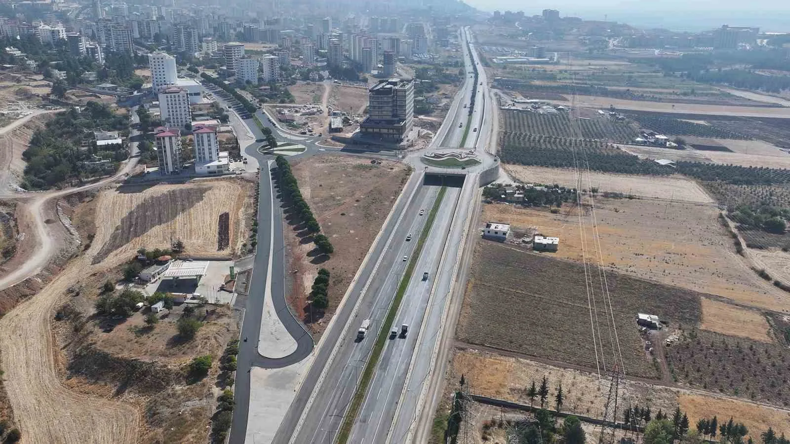 Kahramanmaraş’ta yol çalışması