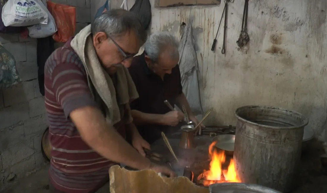 GAZİANTEP'TE KALAYCILIK MESLEĞİNİN SON