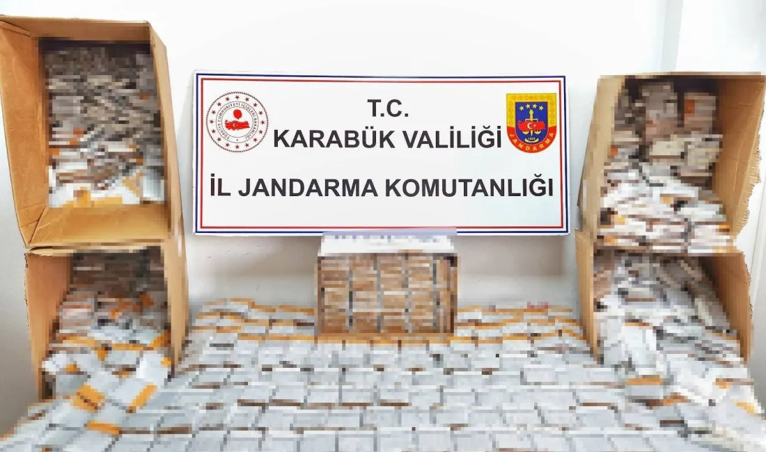 KARABÜK'TE JANDARMA EKİPLERİNİN DÜZENLEDİĞİ