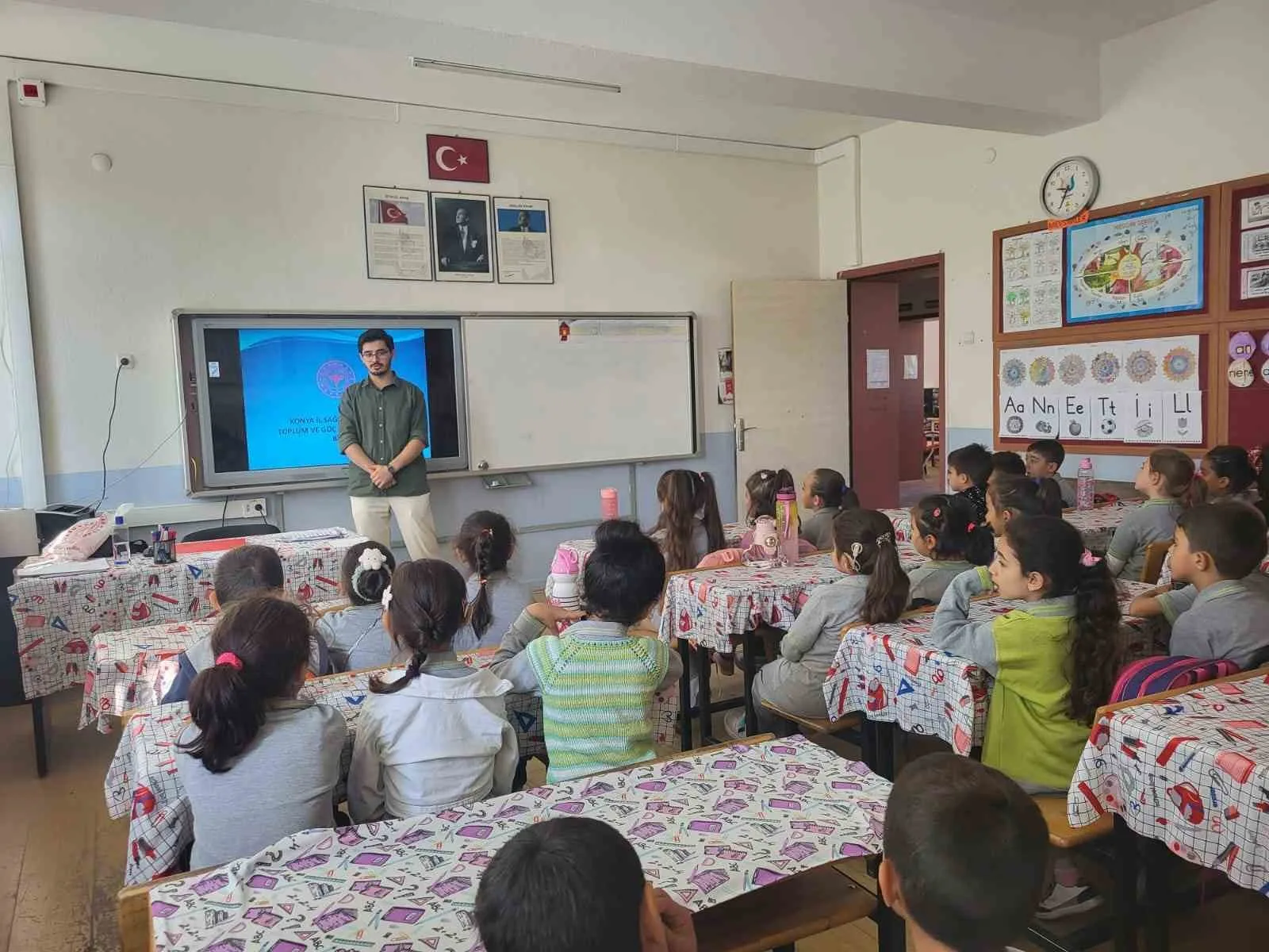 Karapınar’da öğrencilere ağız ve diş sağlığı eğitimi verildi