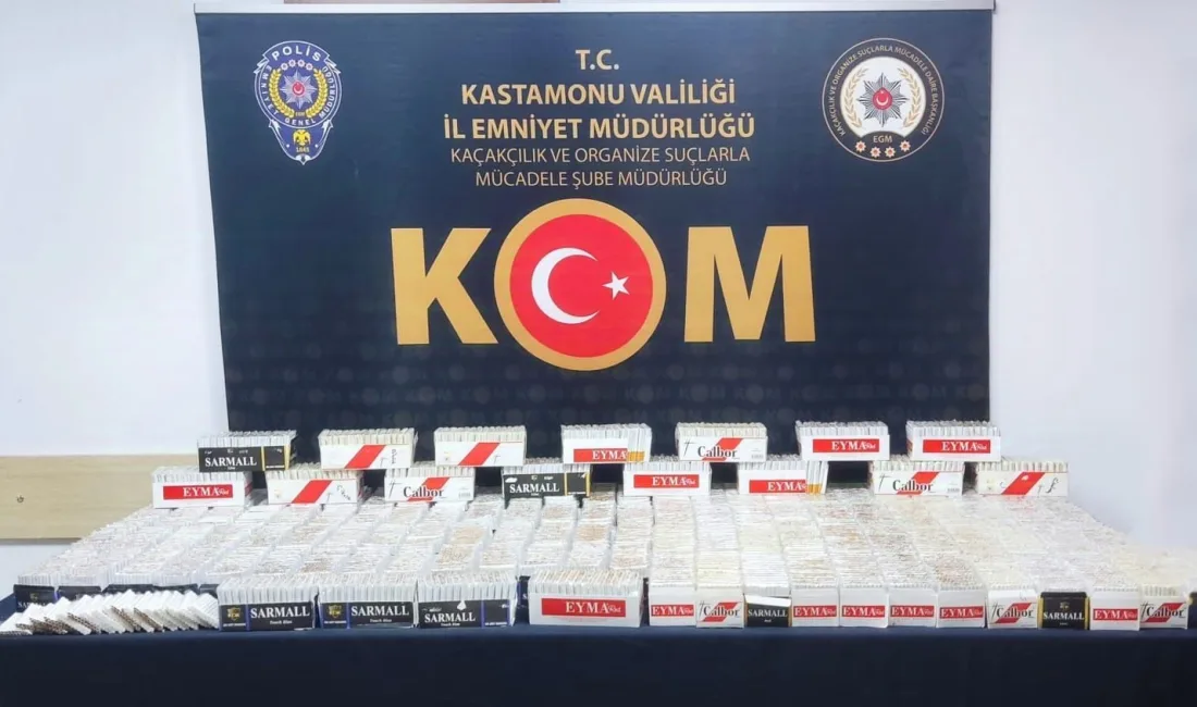 KASTAMONU'DA POLİS EKİPLERİ TARAFINDAN