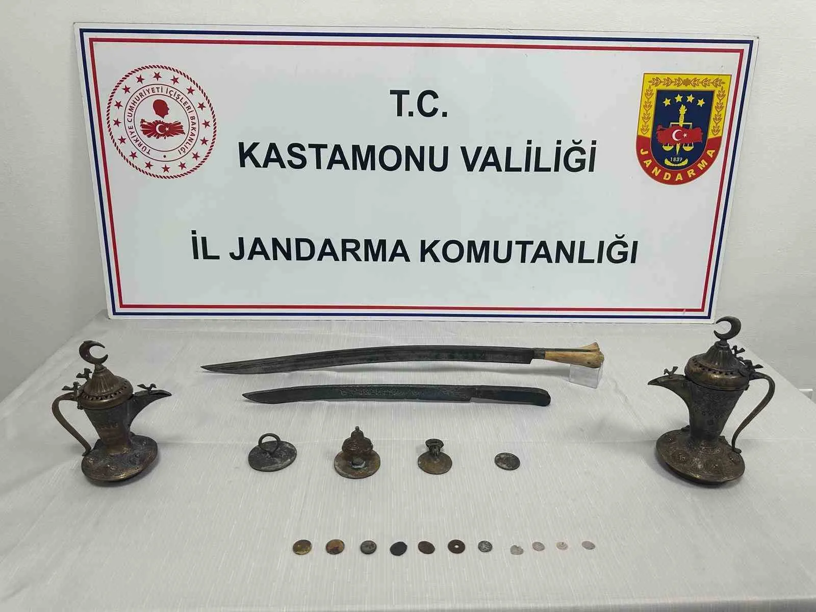 Kastamonu’da tarihi eser operasyonu