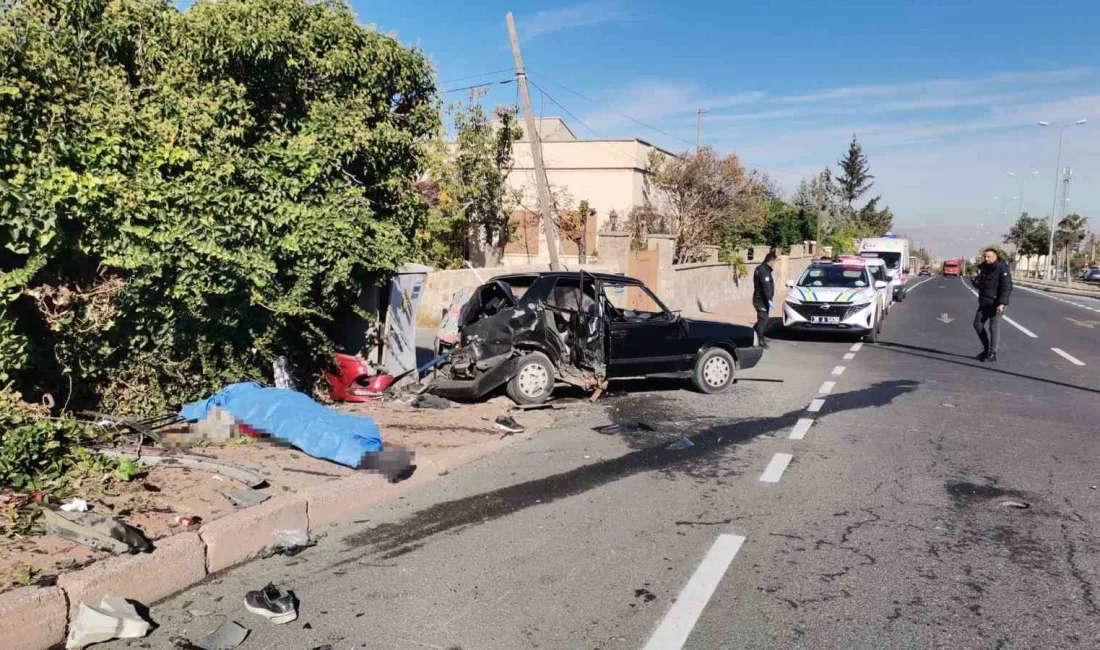 KAYSERİ'DE TOFAŞ MARKA ARACIN