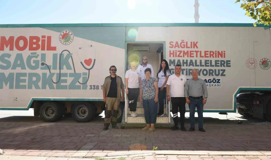 ANTALYA’DA KEPEZ BELEDİYESİ’NİN MOBİL