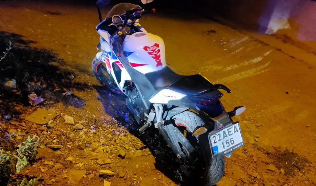 KEŞAN’DA DEVRİLEN MOTOSİKLETTE 2