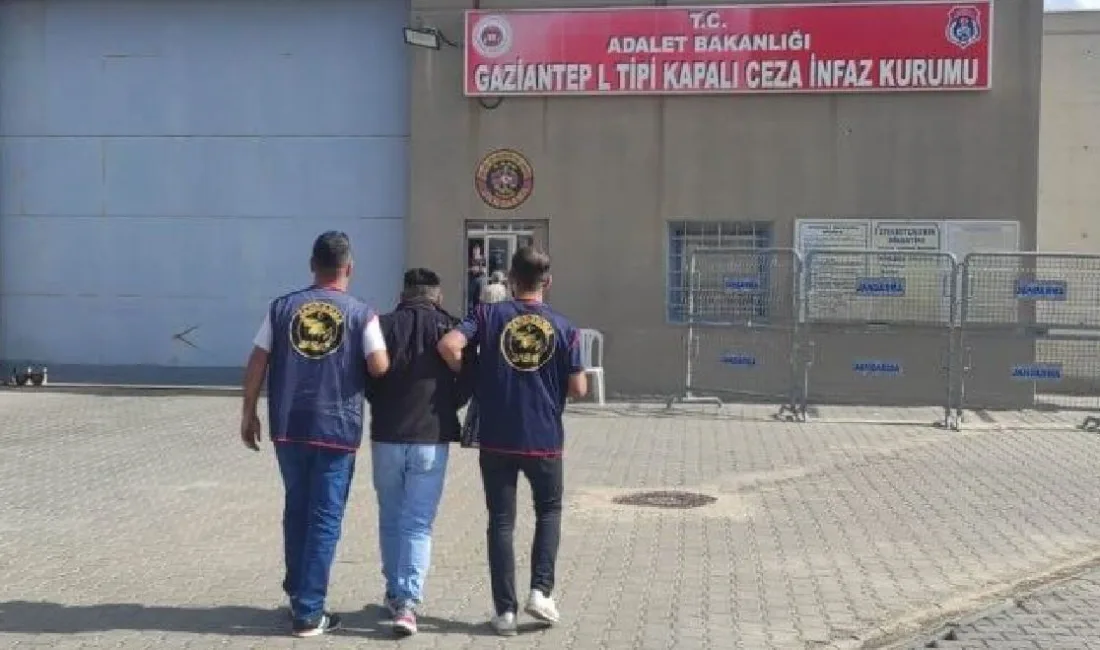 GAZİANTEP'TE ÇEŞİTLİ SUÇLARDAN KESİNLEŞMİŞ