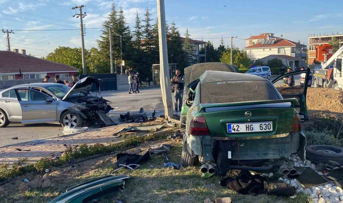 KONYA'NIN KULU İLÇESİNDE İKİ