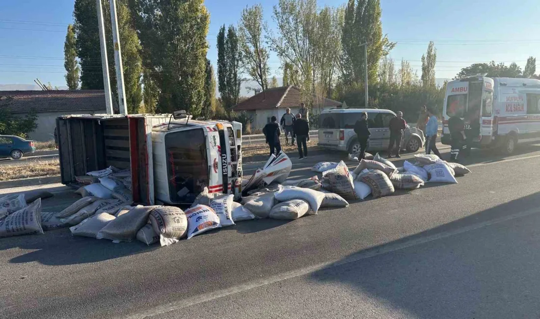 KONYA’NIN EREĞLİ İLÇESİNDE KAMYONET