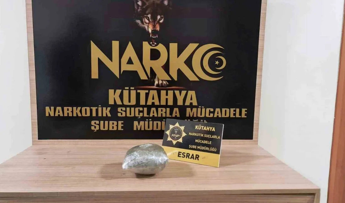 KÜTAHYA’DA UYGULAMA NOKTASINDA DURDURULAN