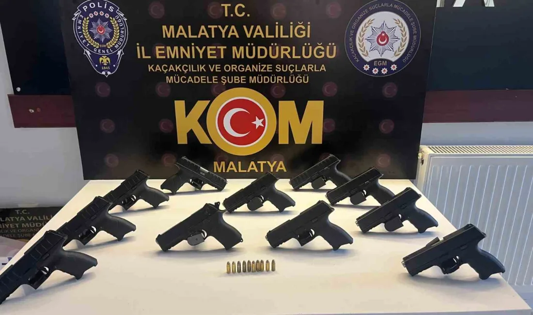 MALATYA'DA, YASA DIŞI SİLAH