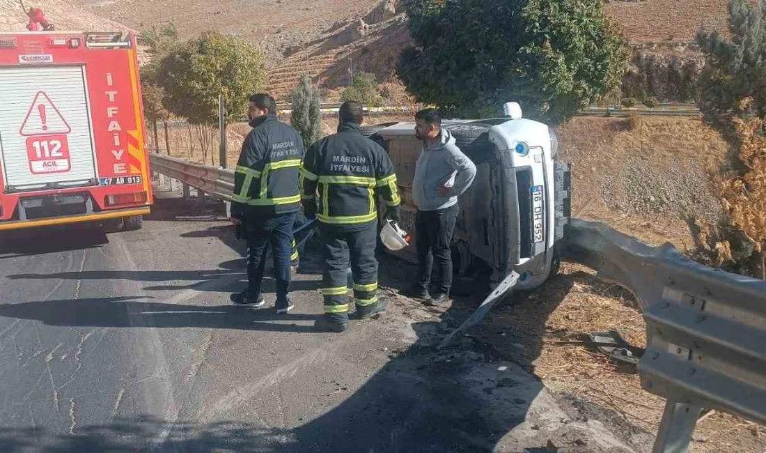 MARDİN'DE SEYİR HALİNDEYKEN KONTROLDEN