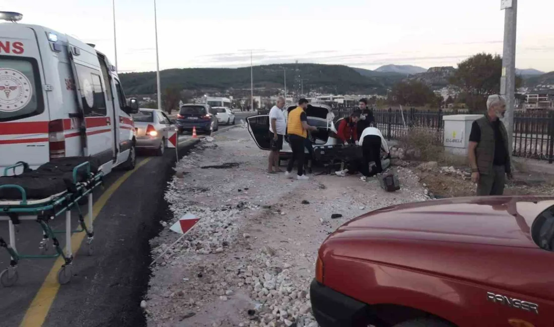 MUĞLA’NIN MENTEŞE İLÇESİNDE MEYDANA