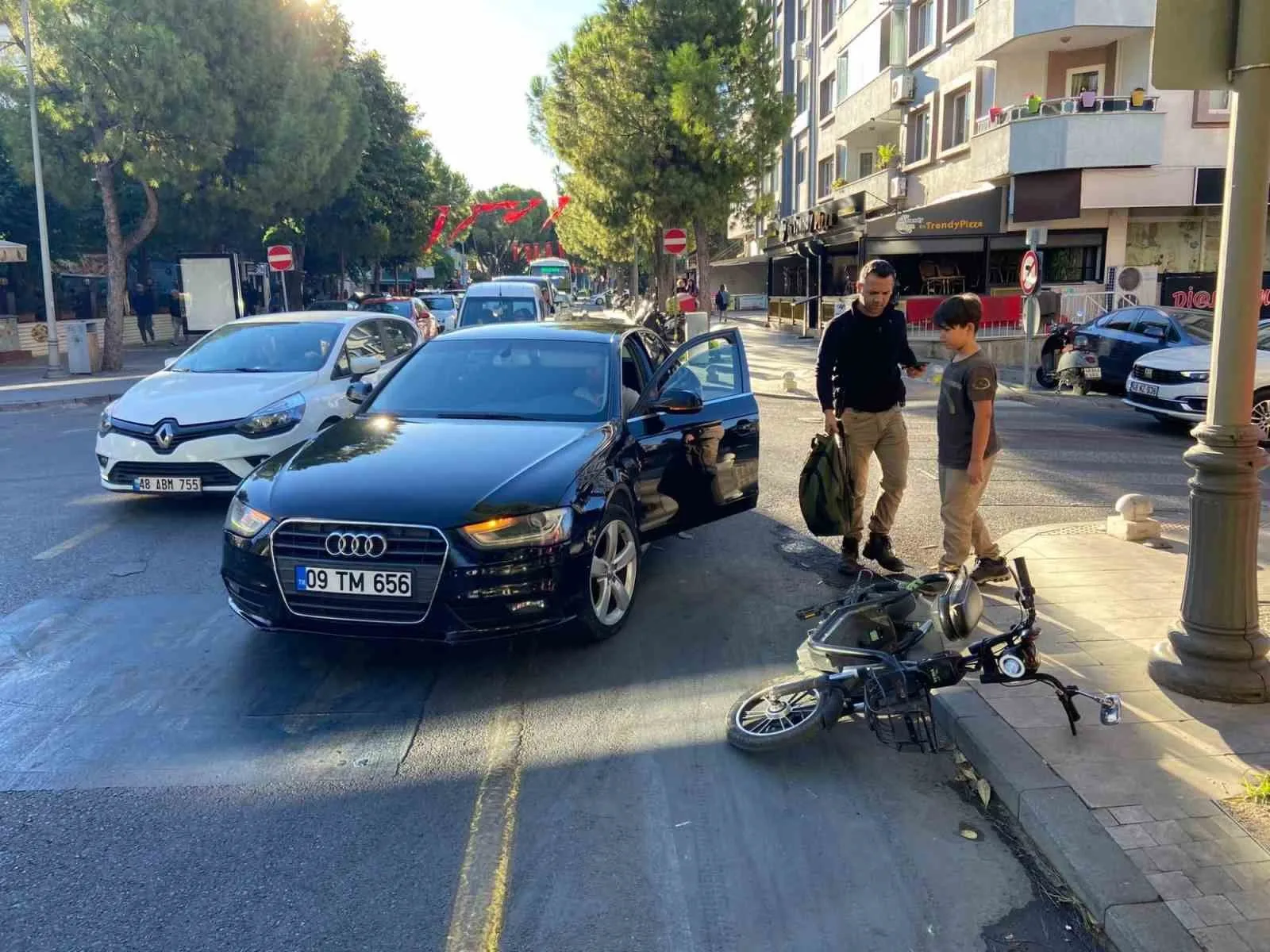 Menteşe’de trafik kazası: 1 yaralı