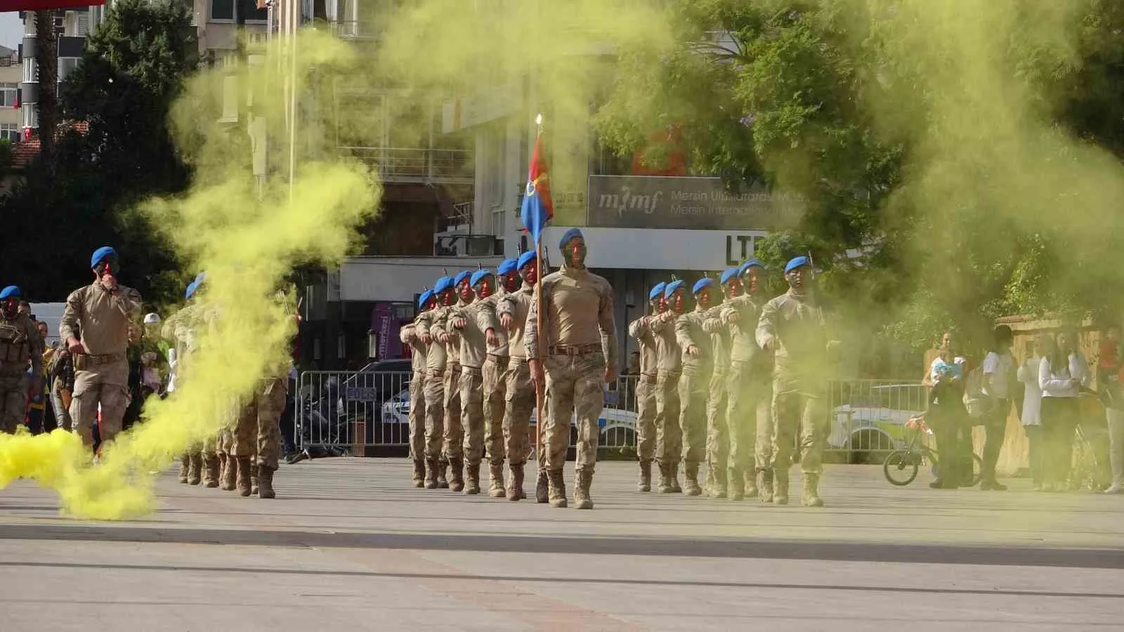 Mersin’de Cumhuriyet’in 101. yılı coşkuyla kutlandı