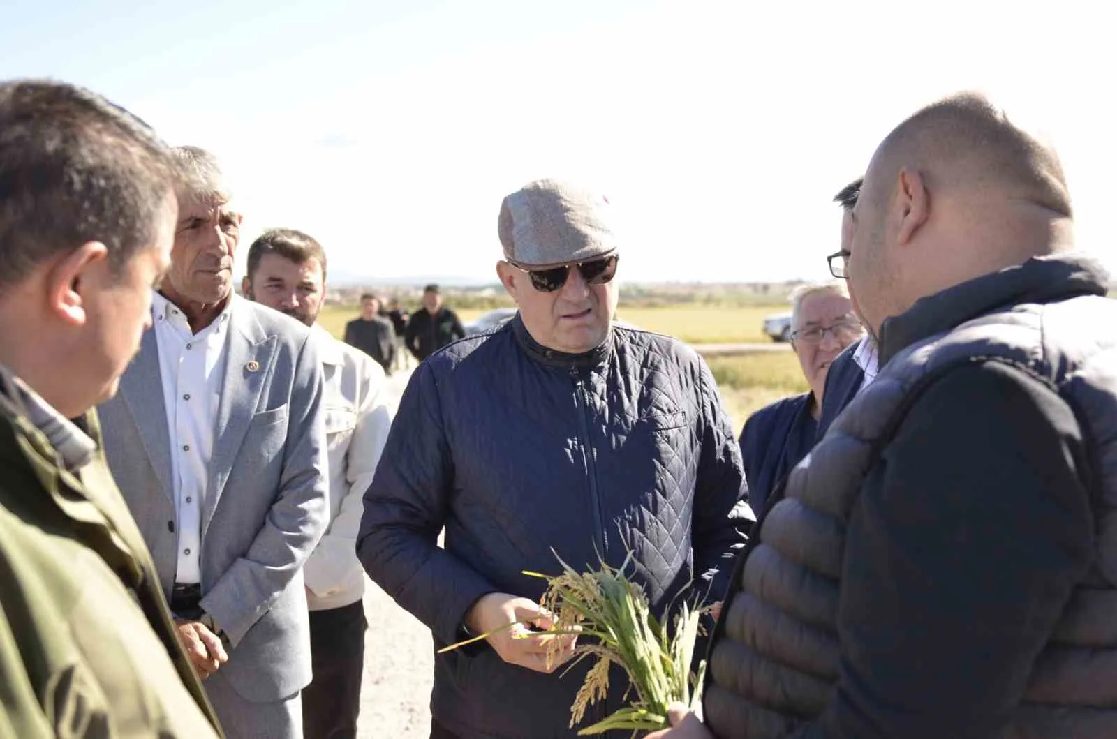 Milletvekili Gider, Biga’da zarar gören tarım arazilerini inceledi