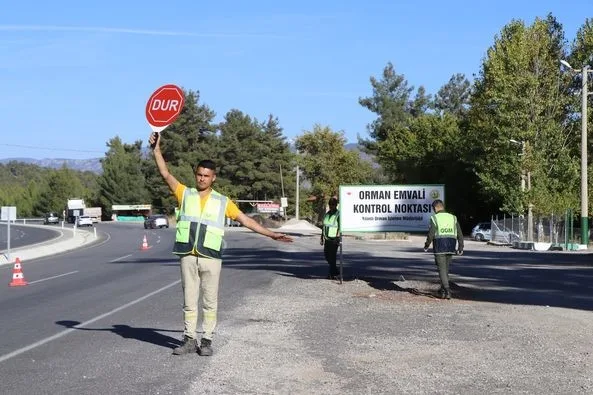 Muğla Orman Bölge Müdürlüğü’nde 75 noktada orman emvali denetimi gerçekleştirildi