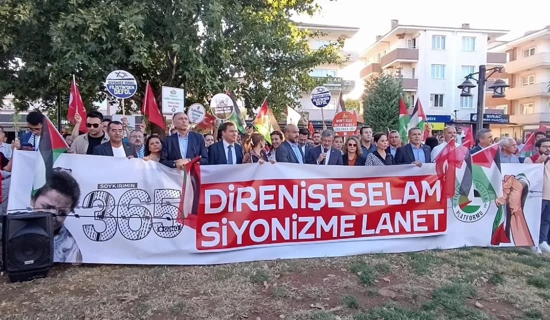 MUĞLA'DA "DİRENİŞİN SİMGESİ GAZZE"