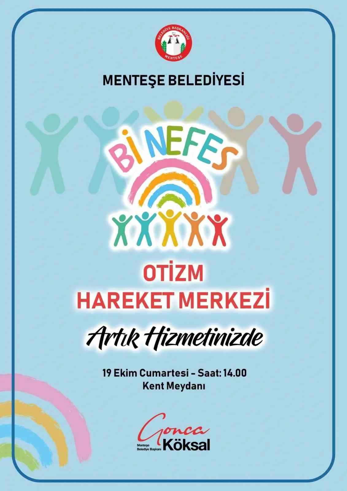 Muğla’nın ilk Otizm Hareket Merkezi “Bi Nefes’ kent meydanında açılıyor