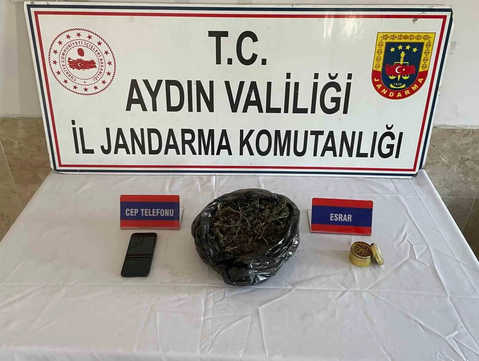 Nazilli’de uyuşturucu operasyonu: 1 gözaltı