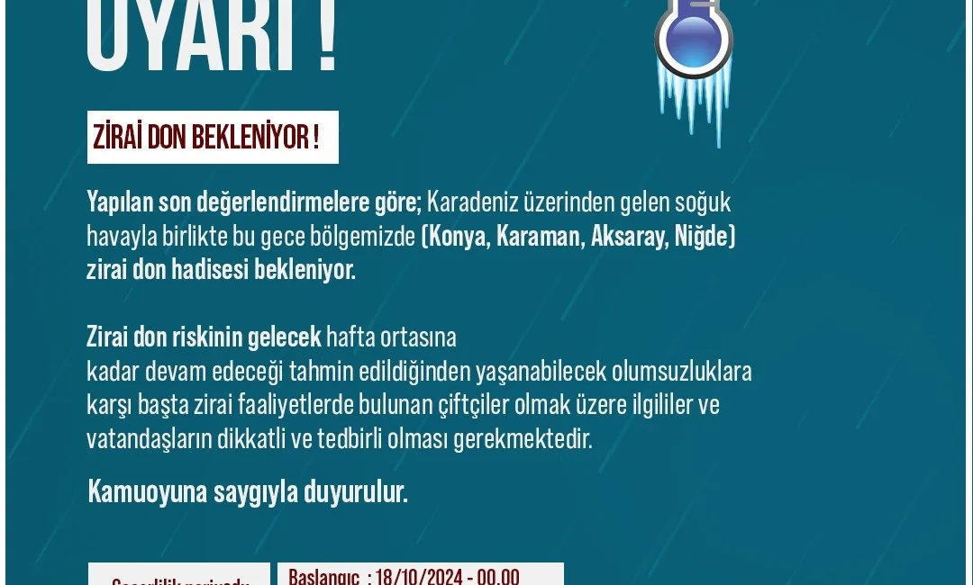 NİĞDE VALİLİĞİ TARAFINDAN YAPILAN