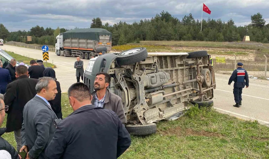 KASTAMONU’DA ÖĞRENCİLERİ TAŞIYAN SERVİSİN