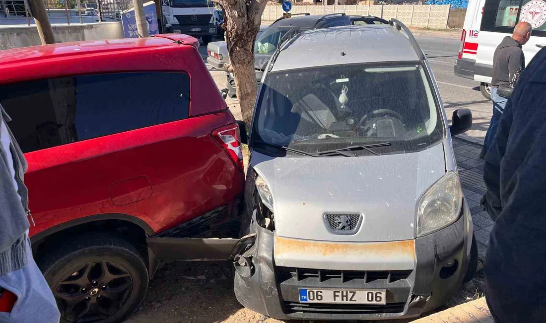 TEKİRDAĞ’IN KAPAKLI İLÇESİNDE MEYDANA GELEN KAZADA, ARAÇ SÜRÜCÜSÜ YARALANDI. KAZA,