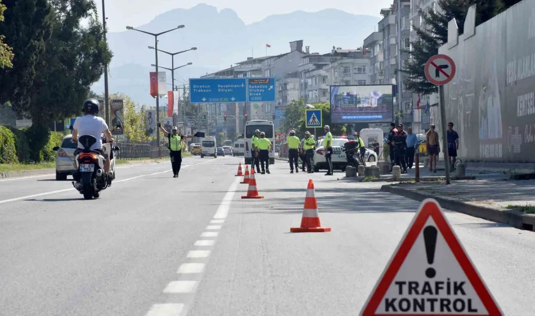 ORDU’DA POLİS EKİPLERİ TARAFINDAN