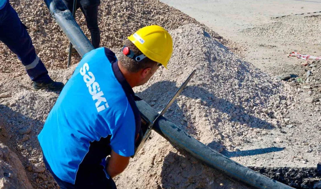 SASKİ, OSMANGAZİ CADDESİ'NDE GENİŞ