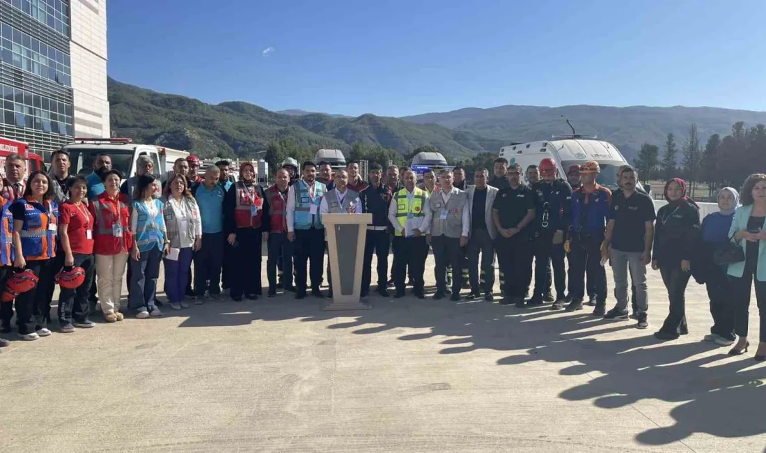 OSMANİYE DEVLET HASTANESİ'NDE DEPREM