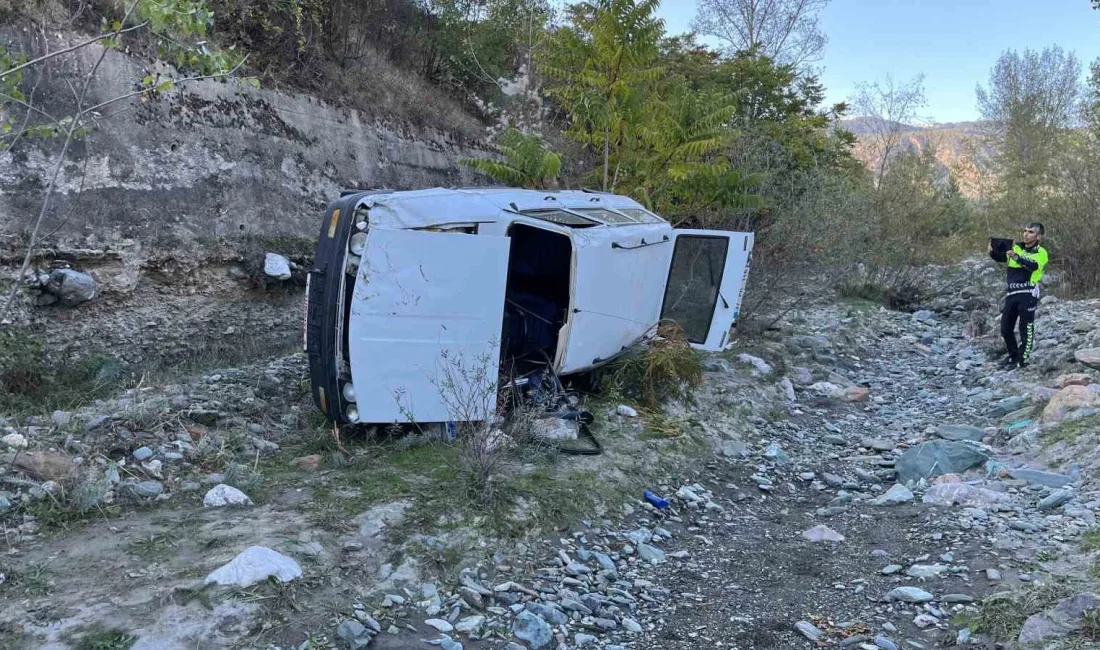 KASTAMONU'NUN TOSYA İLÇESİNDE SÜRÜCÜSÜNÜN