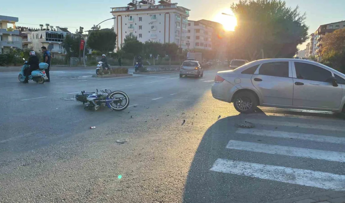 ANTALYA'NIN GAZİPAŞA İLÇESİNDE OTOMOBİL