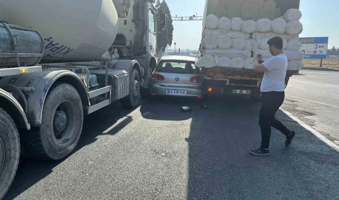 KAHRAMANMARAŞ’TA MEYDANA GELEN TRAFİK