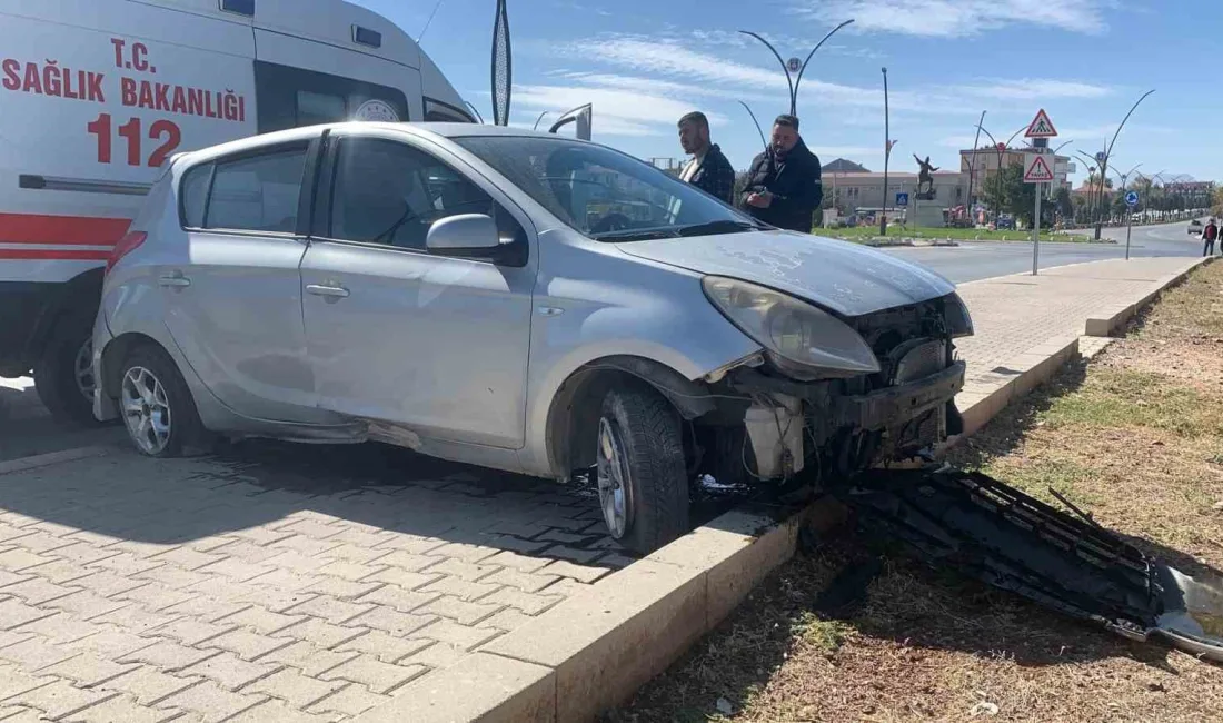 KARAMAN’DA KONTROLDEN ÇIKAN OTOMOBİLİN