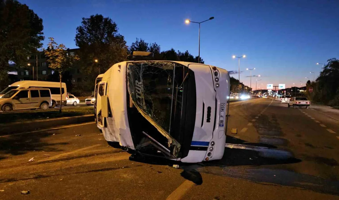 KAYSERİ'NİN KOCASİNAN İLÇESİNDE OTOMOBİL