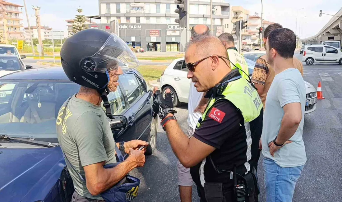 ANTALYA'NIN MANAVGAT İLÇESİNDE MOTOSİKLETİN