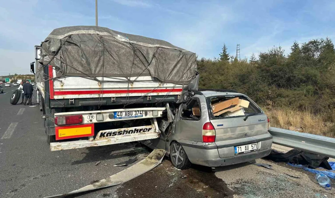 ANKARA’DA BİR OTOMOBİL LASTİK