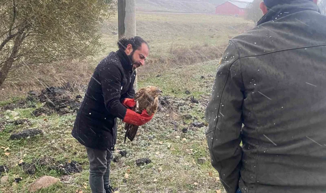 ERZURUM’DA POLİS YOL KENARINDA