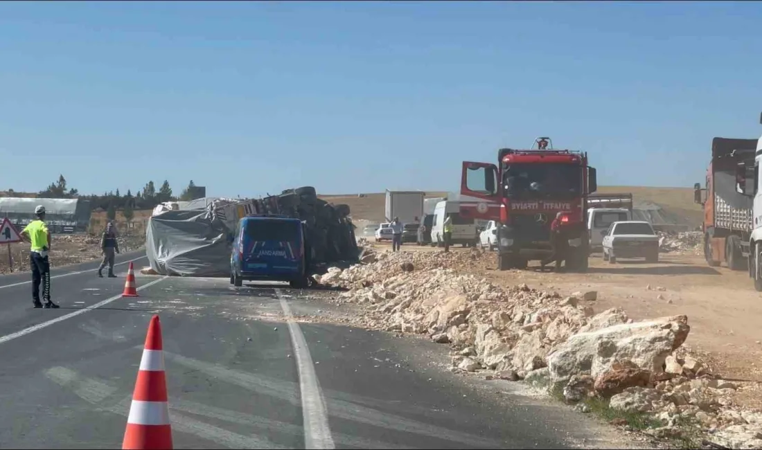 SAMAN BALYASI YÜKLÜ TIR