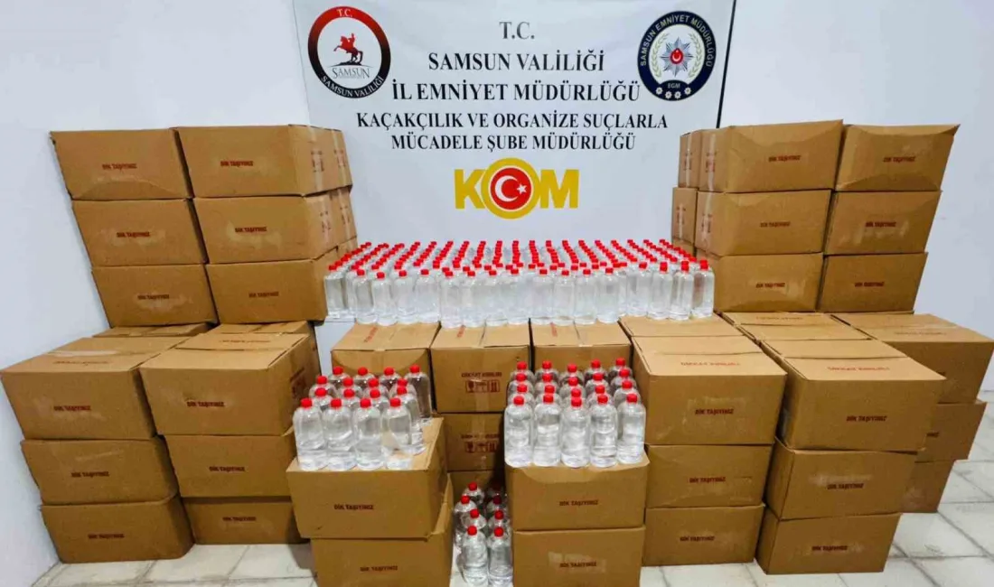 SAMSUN'DA POLİSİN TAKİBİ SONUCU