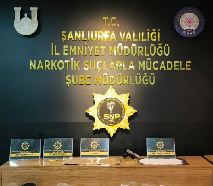 ŞANLIURFA'DA UYUŞTURUCU SATICILARINA YÖNELİK