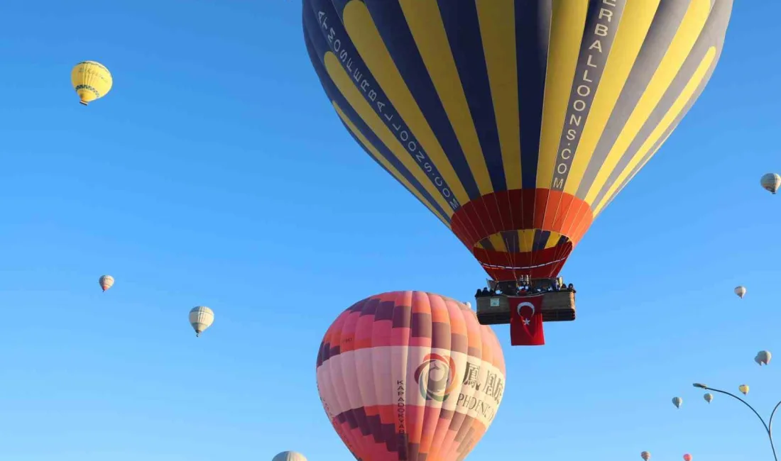 KAPADOKYA'DA SICAK HAVA BALONLARI,