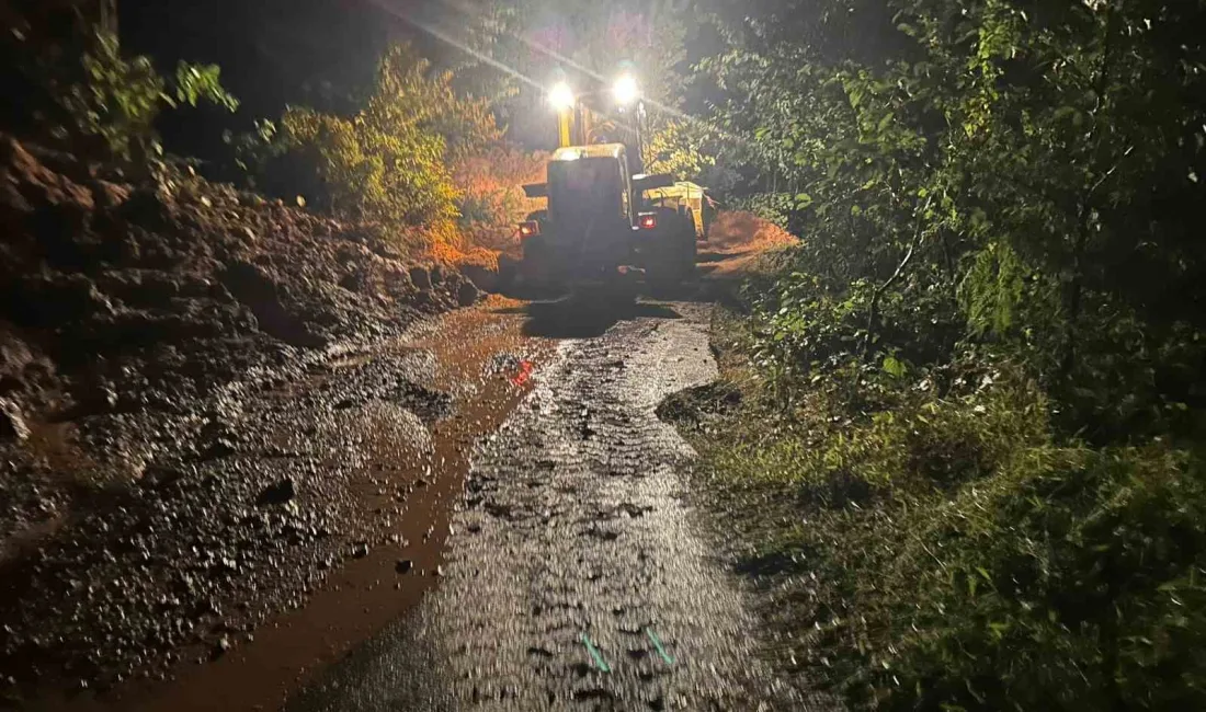 RİZE’DE ŞİDDETLİ YAĞIŞ ÇAMLIHEMŞİN,