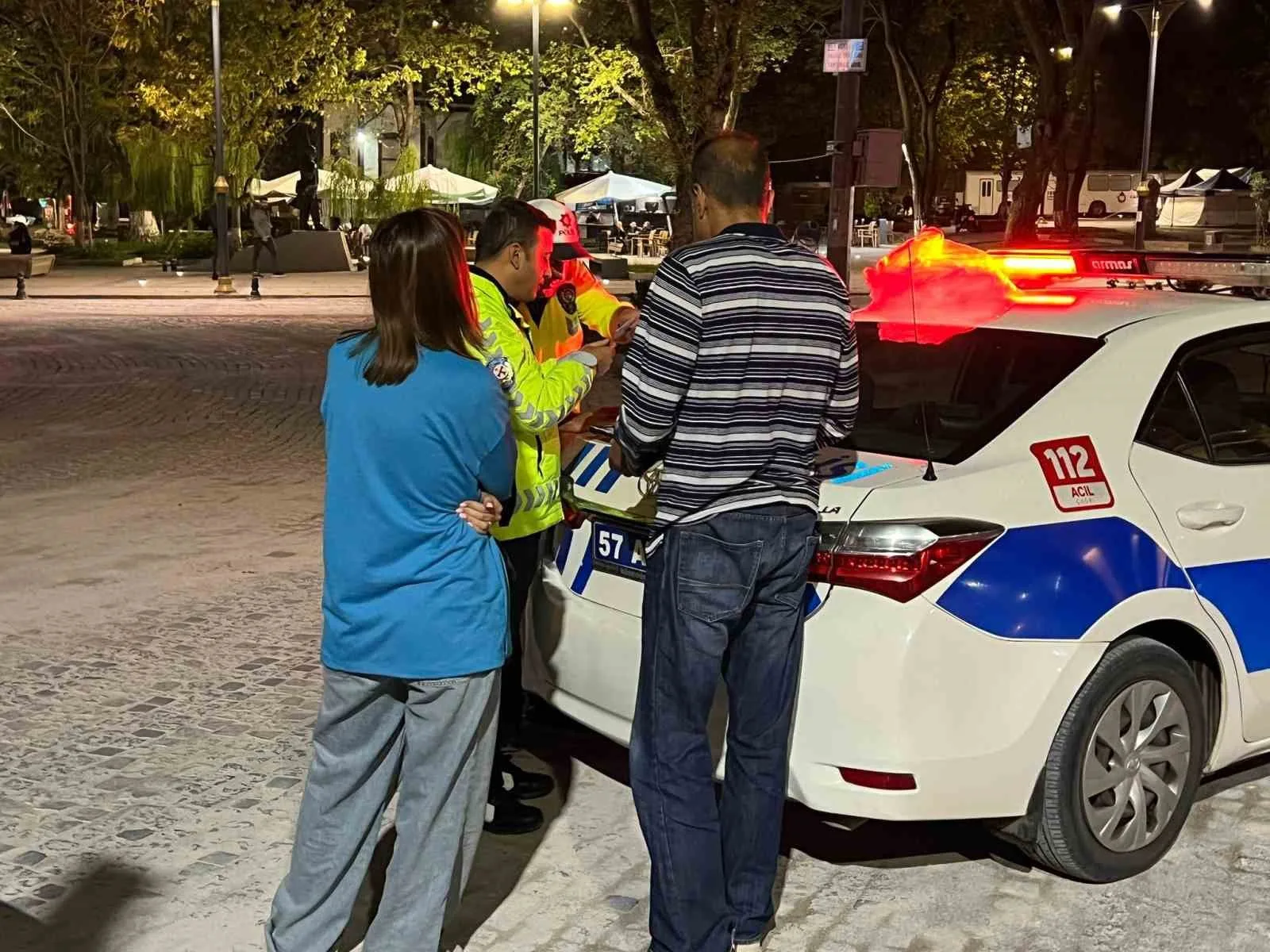 Sinop’ta yabancı uyruklu sürücü alkollü yakalandı