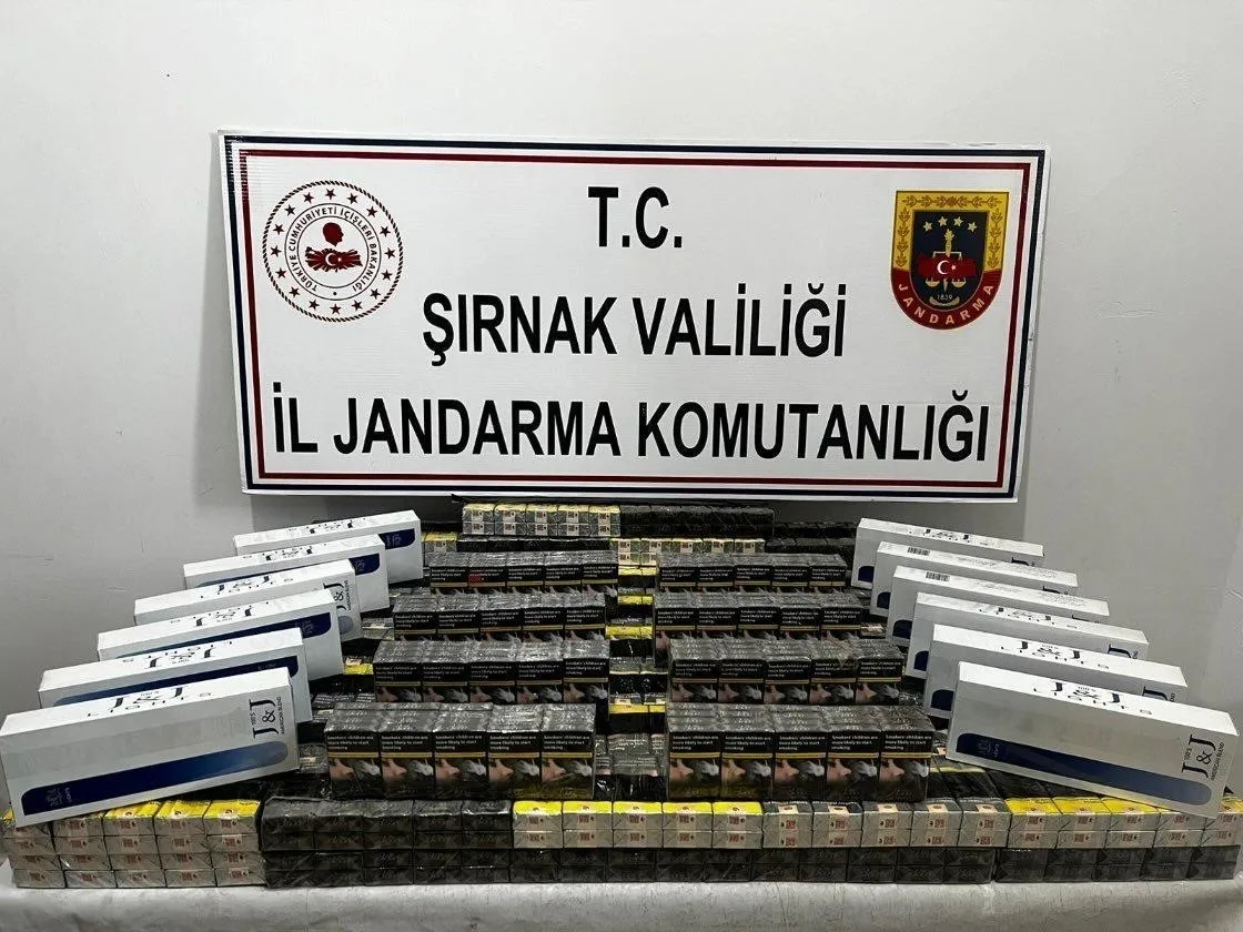 Şırnak’ta jandarma ekiplerinden kaçakçılara operasyon: 17 kişiye işlem yapıldı