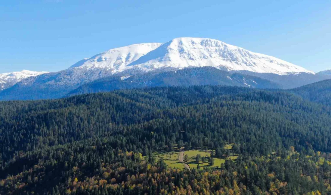 KASTAMONU-ÇANKIRI SINIRINDA BEYAZA BÜRÜNEN