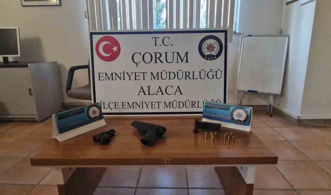 ÇORUM’UN ALACA İLÇESİNDE ŞÜPHE